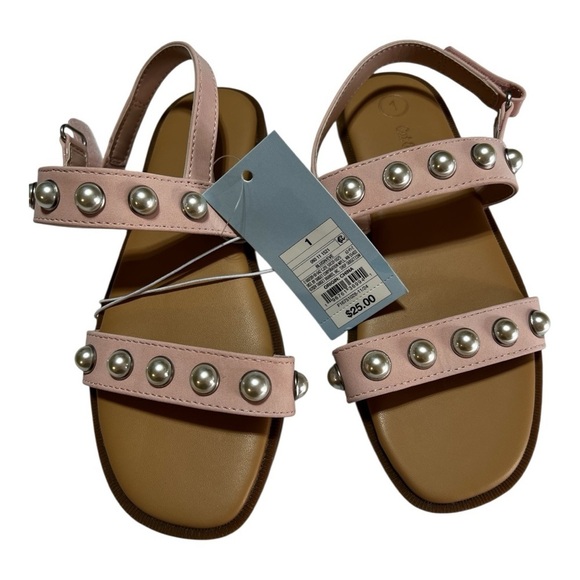 Cat & Jack Other - 🌸2/$20 NWT Cat & Jack Pink Pearl-Studded Sandals
